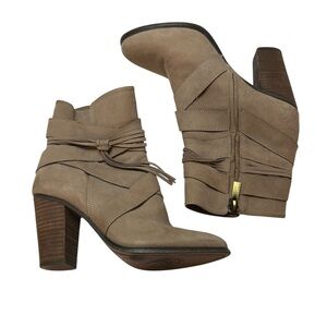 Vince Camuto Taupe Heeled Boots
